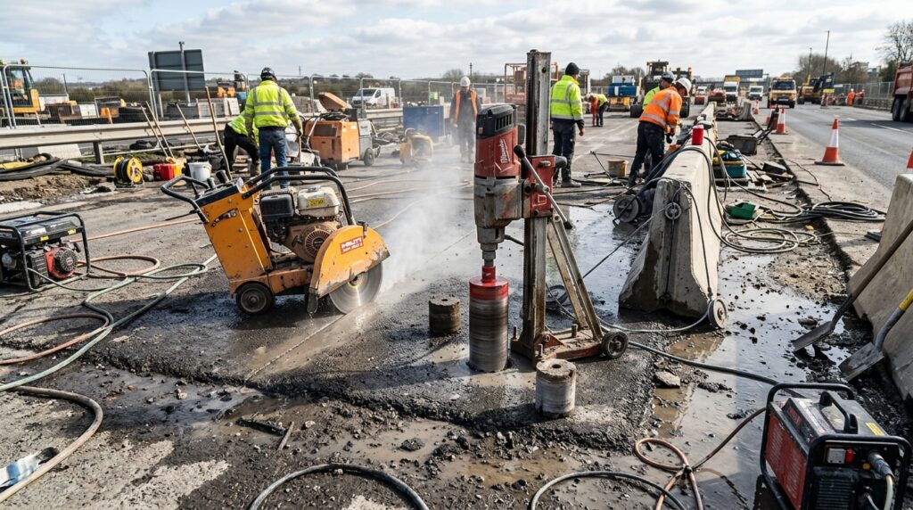 Betonslibning i Vejle